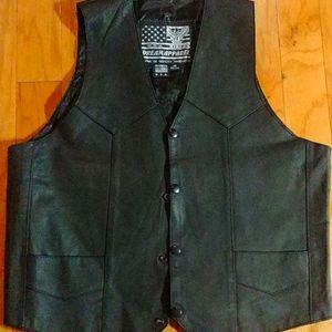 Bikers Leather vest